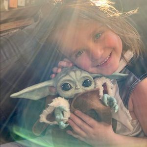 *Not for sale* Polymer clay figure Baby Yoda